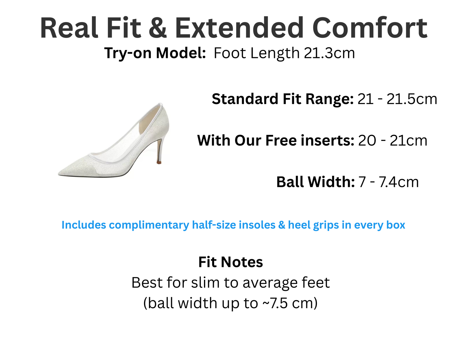SIze 4 heels|White Mesh Glitter Heel